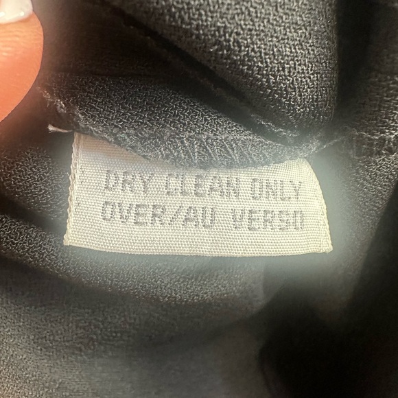 🖤 Liz Claiborne Black Draped-Neck Midi Dress - Picture 6 of 8